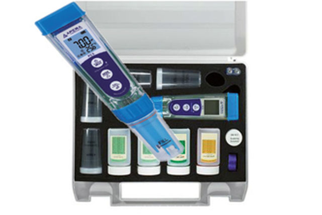 pH, EC, TDS, աղայնության և ջերմաստիճանի չափիչ սարք – PC5
